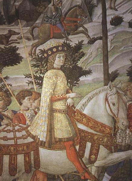 Sandro Botticelli Benozzo Gozzoli,Cavalcade of the Magi